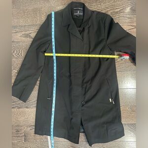 London Fog Women’s Black Trench Coat With Removeable Lining